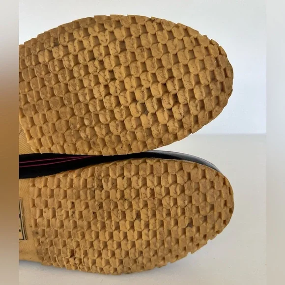 G. H. Bass & Co Calgary Waterproof Rain Duck Boots in Navy/Pink, size 9 - Picture 10 of 12